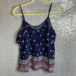 Woman’s tank top / off the shoulder